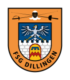 Wappen der Fechtsportgemeinschaft Dillingen 1928 e.V.